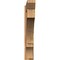 Ekena Millwork Balboa Slat Rough Sawn Outlooker, Western Red Cedar, 8"W x 48"D x 48"H OUT08X48X48BOA06RWR - alternate 2